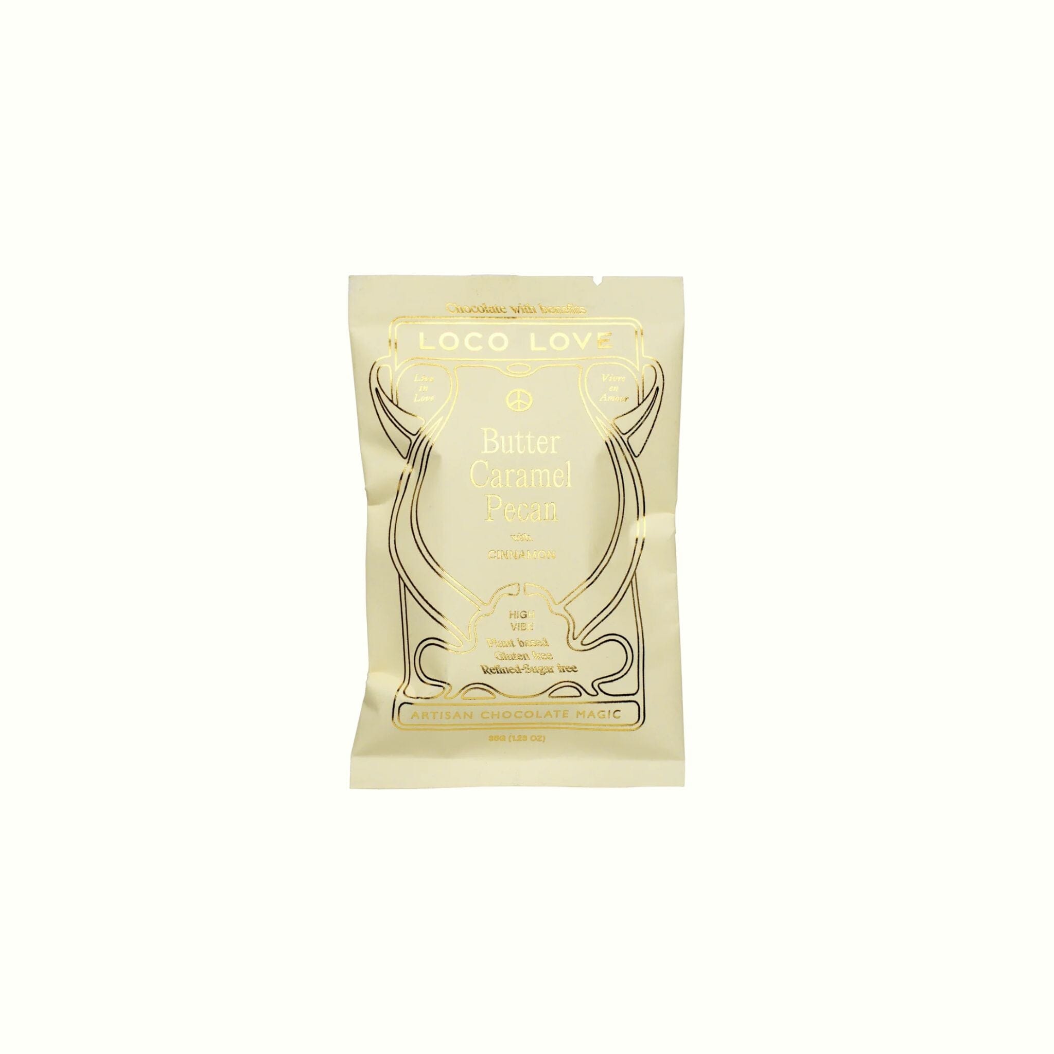 Butter Caramel Pecan Chocolate Bar - Loco Love - Poppy Rose Flowers Brisbane