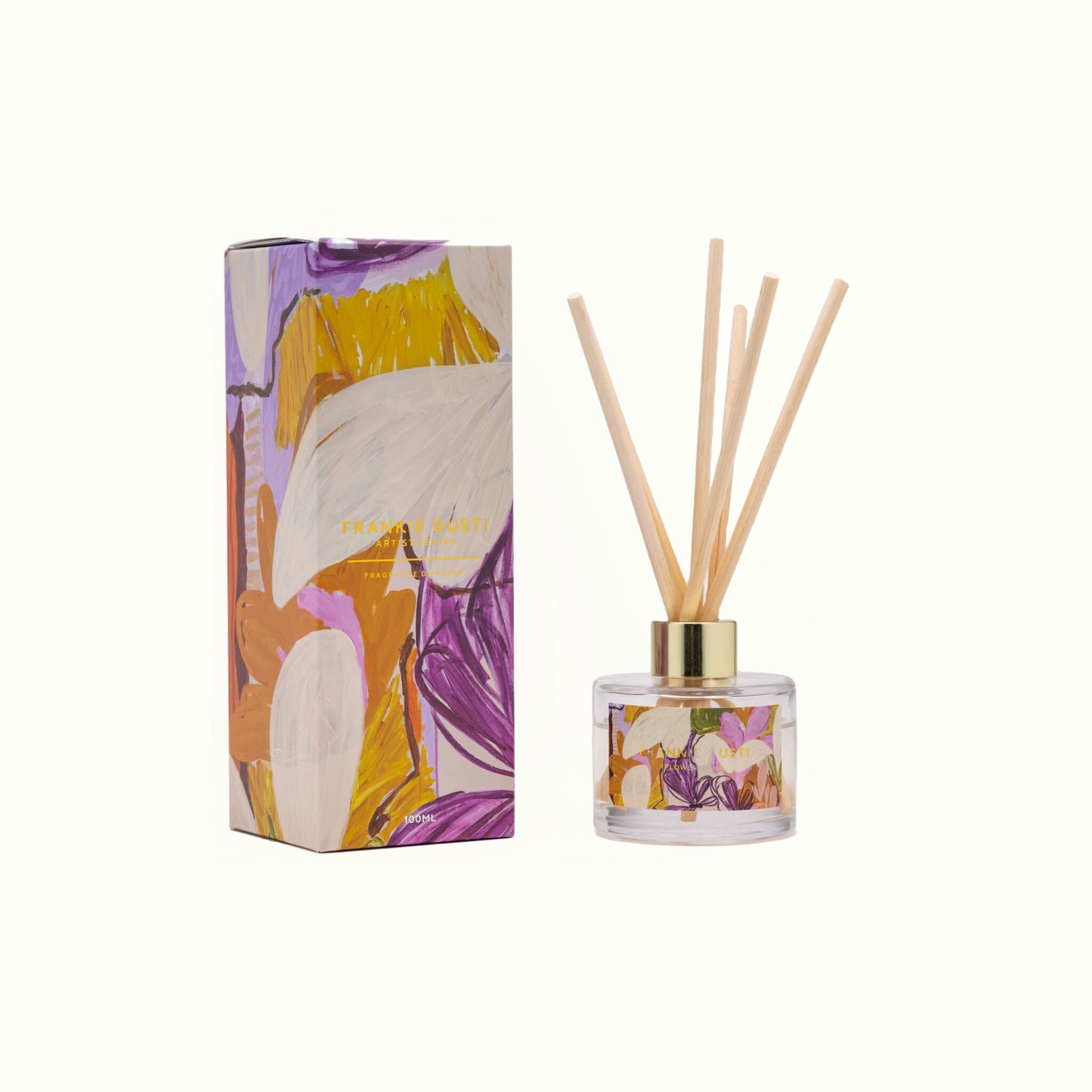 Frankie Gusti Reed Diffuser Flower Bomb - Frankie Gusti - Poppy Rose Flowers Brisbane