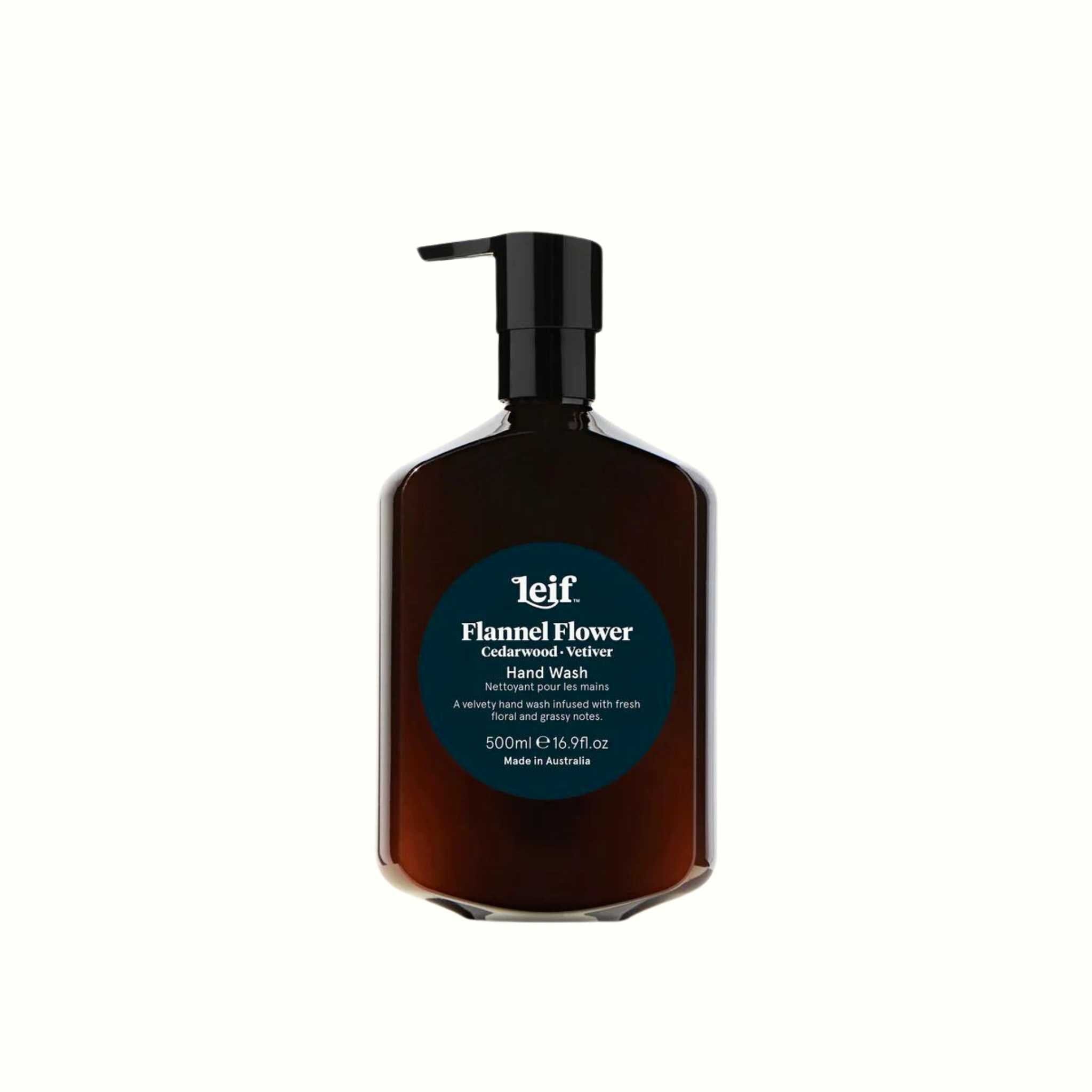Leif Flannel Flower Hand Wash Poppy Rose Flowers