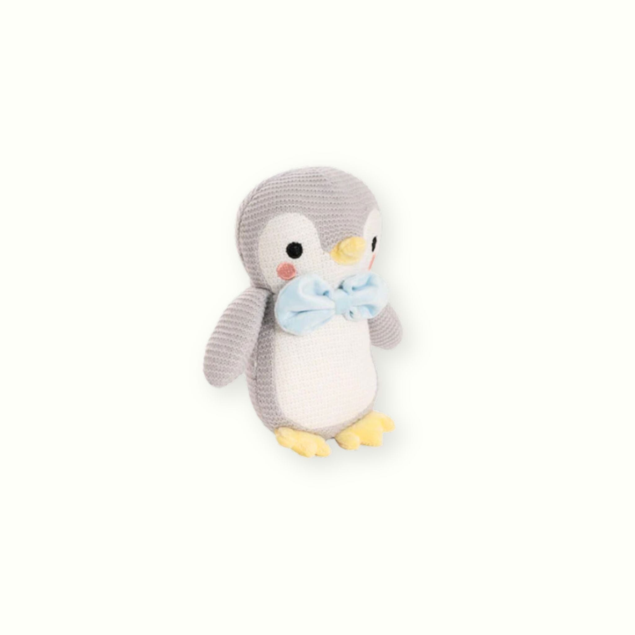 Peng Penguin Knitted Soft Toy - Poppy Rose Flowers - Same Day Delivery Peng Penguin Knitted Soft Toy - Poppy Rose Flowers - Same Day Delivery