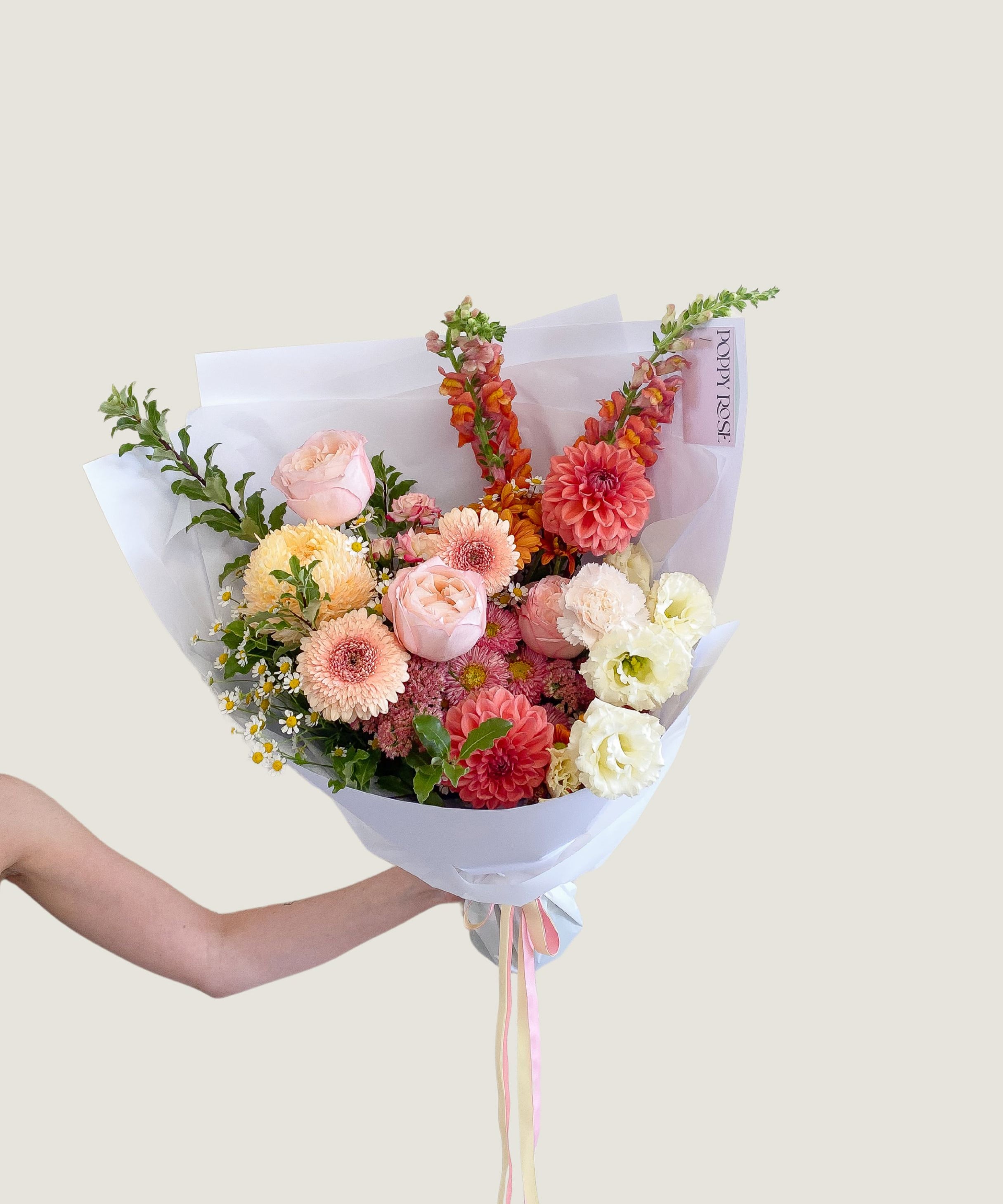 Poppy's Choice Bouquet - Poppy Rose - Poppy Rose Flowers Brisbane