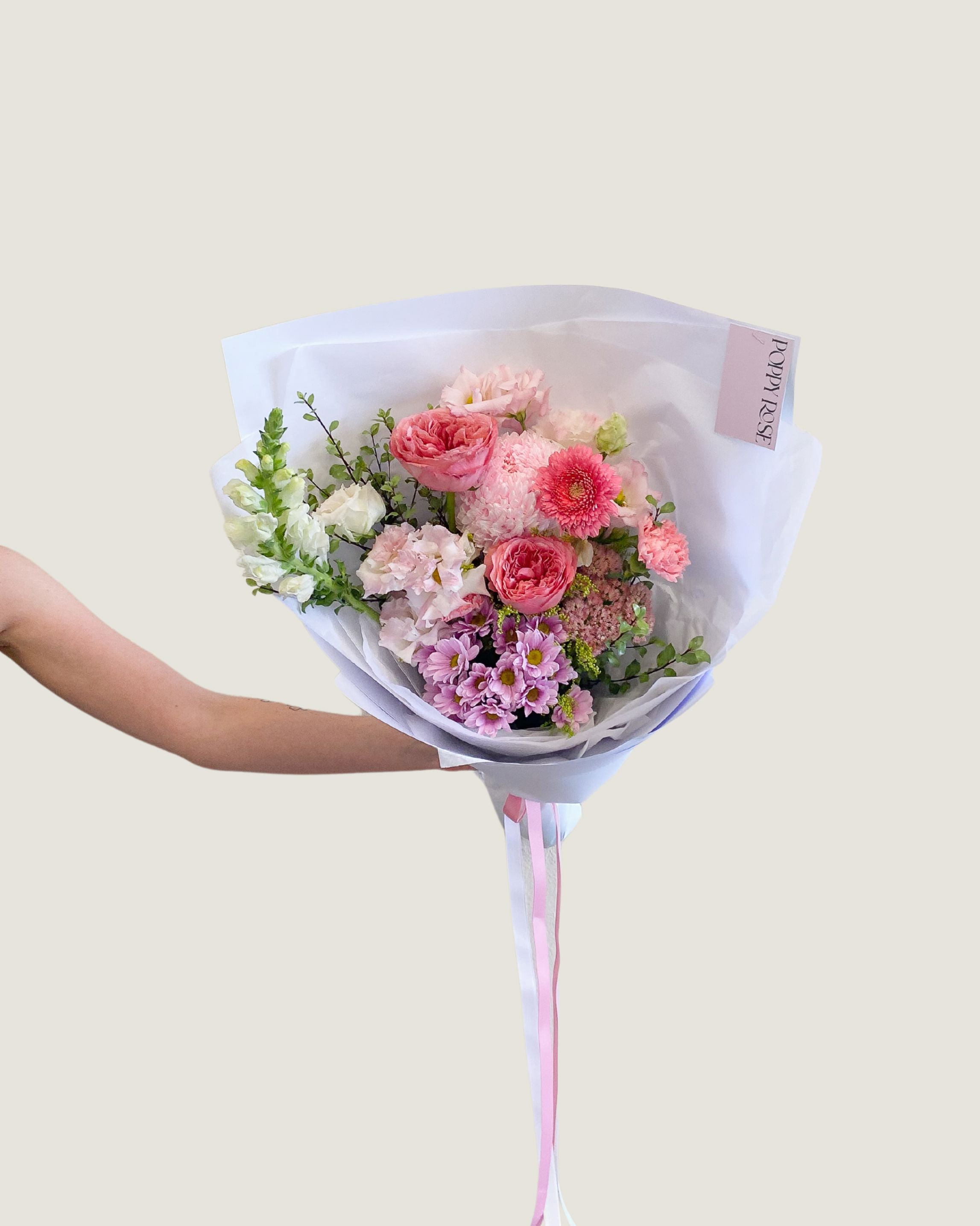 Poppy's Choice Bouquet - Poppy Rose - Poppy Rose Flowers Brisbane