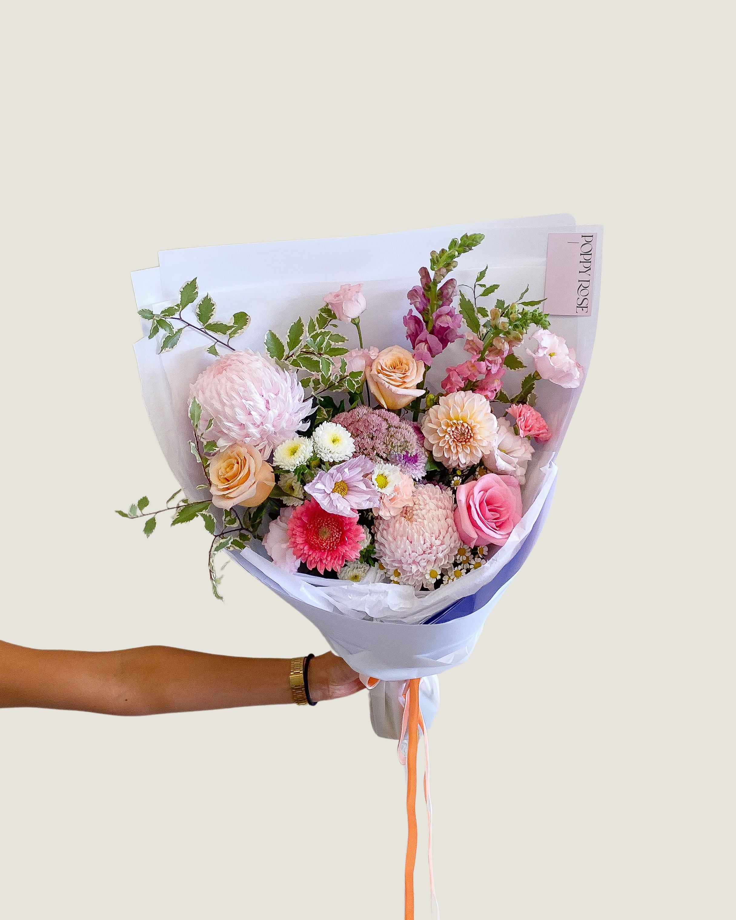 Poppy's Choice Bouquet - Poppy Rose - Poppy Rose Flowers Brisbane