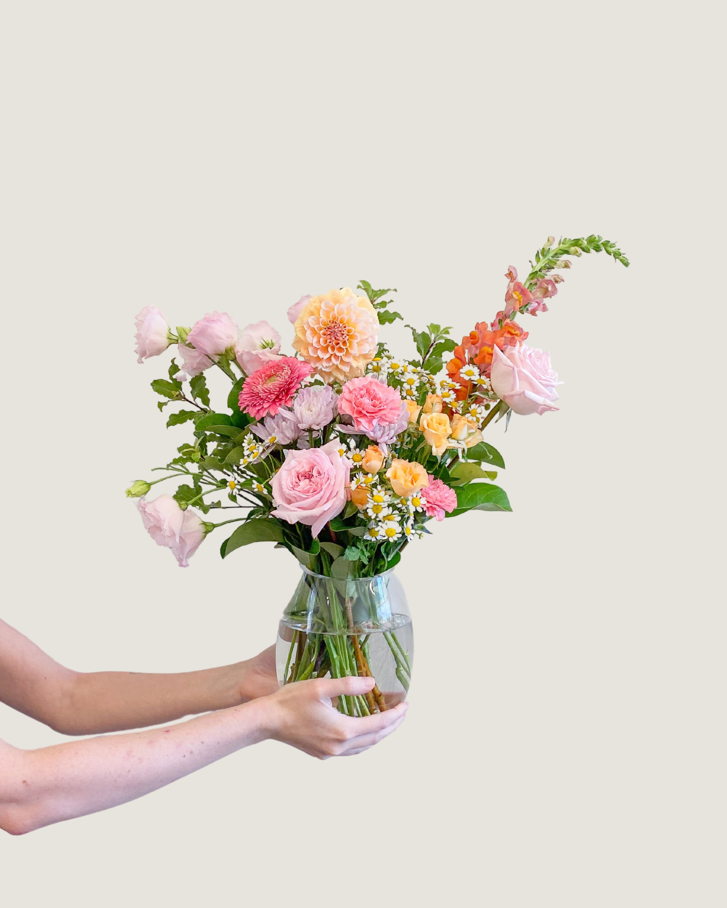 Poppy's Choice Vase - Poppy Rose - Poppy Rose Flowers Brisbane