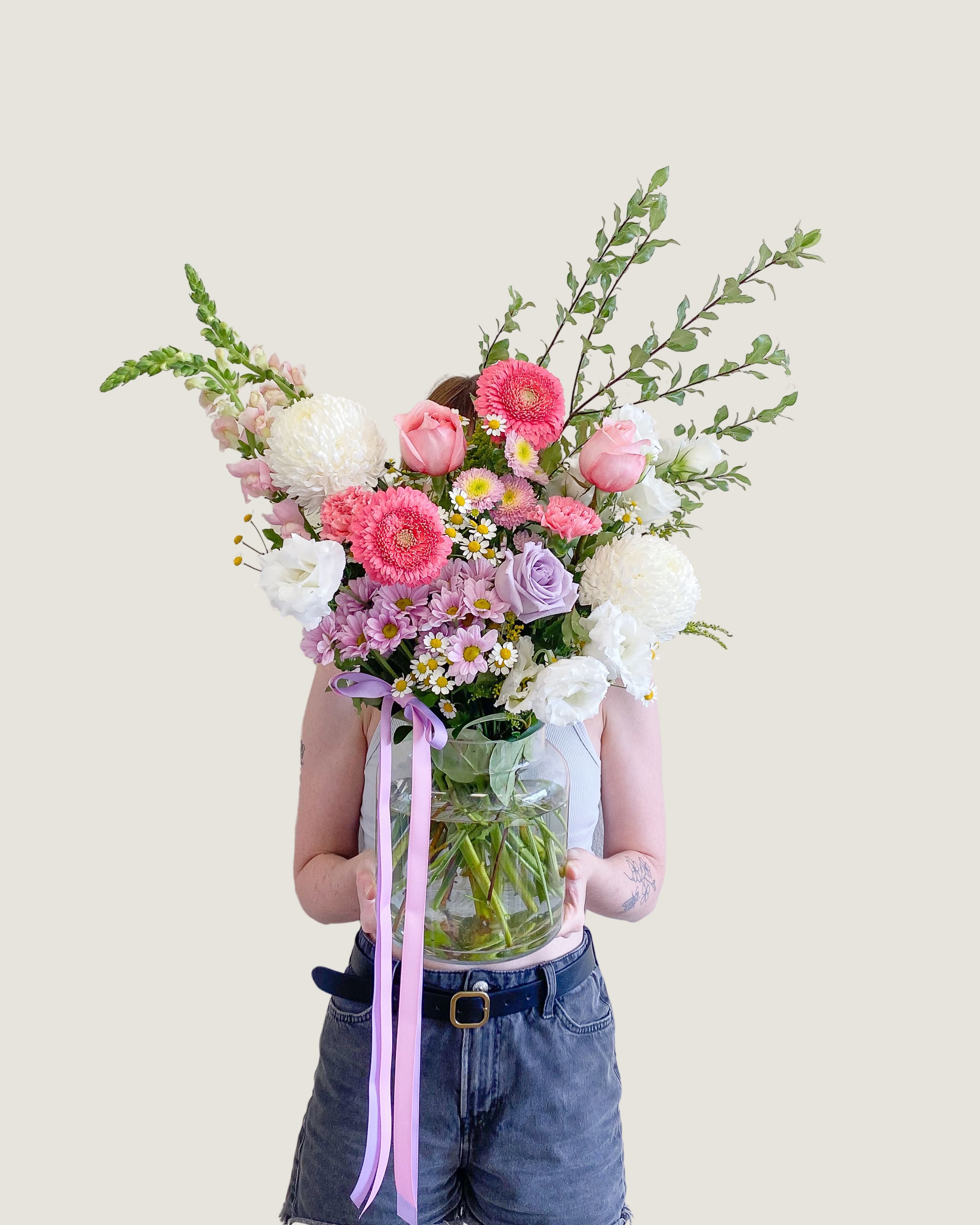 Poppy's Choice Vase - Poppy Rose - Poppy Rose Flowers Brisbane