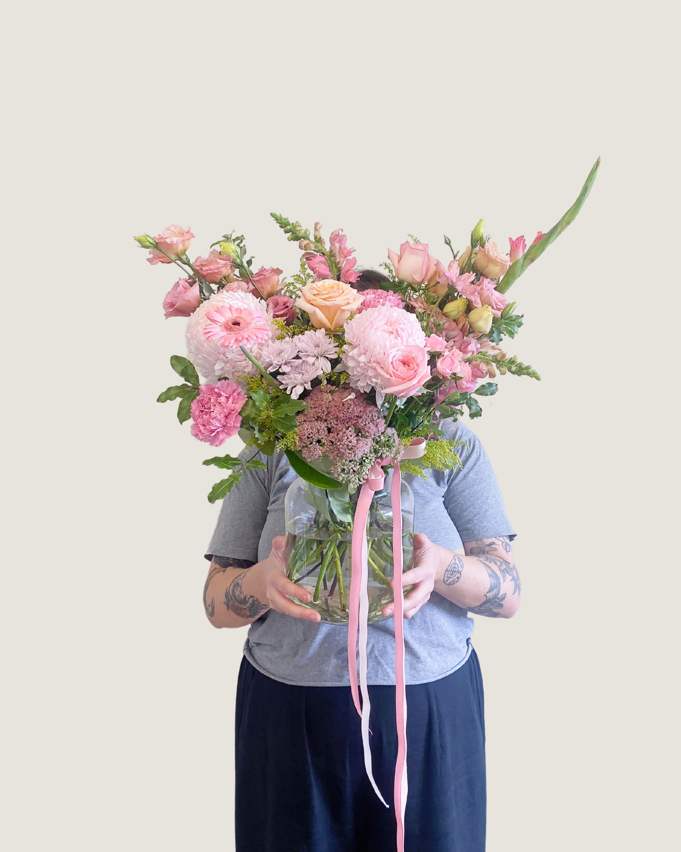 Poppy's Choice Vase - Poppy Rose - Poppy Rose Flowers Brisbane