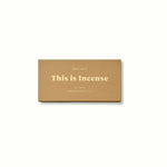 This is Incense - Gentle Habits - Poppy Rose Flowers Brisbane