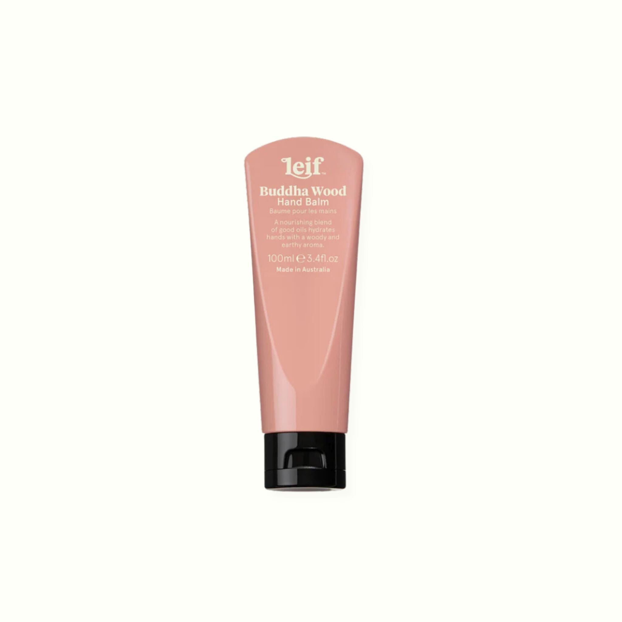 Buddha Wood Hand Balm 100ml - Leif - Poppy Rose Flowers Brisbane