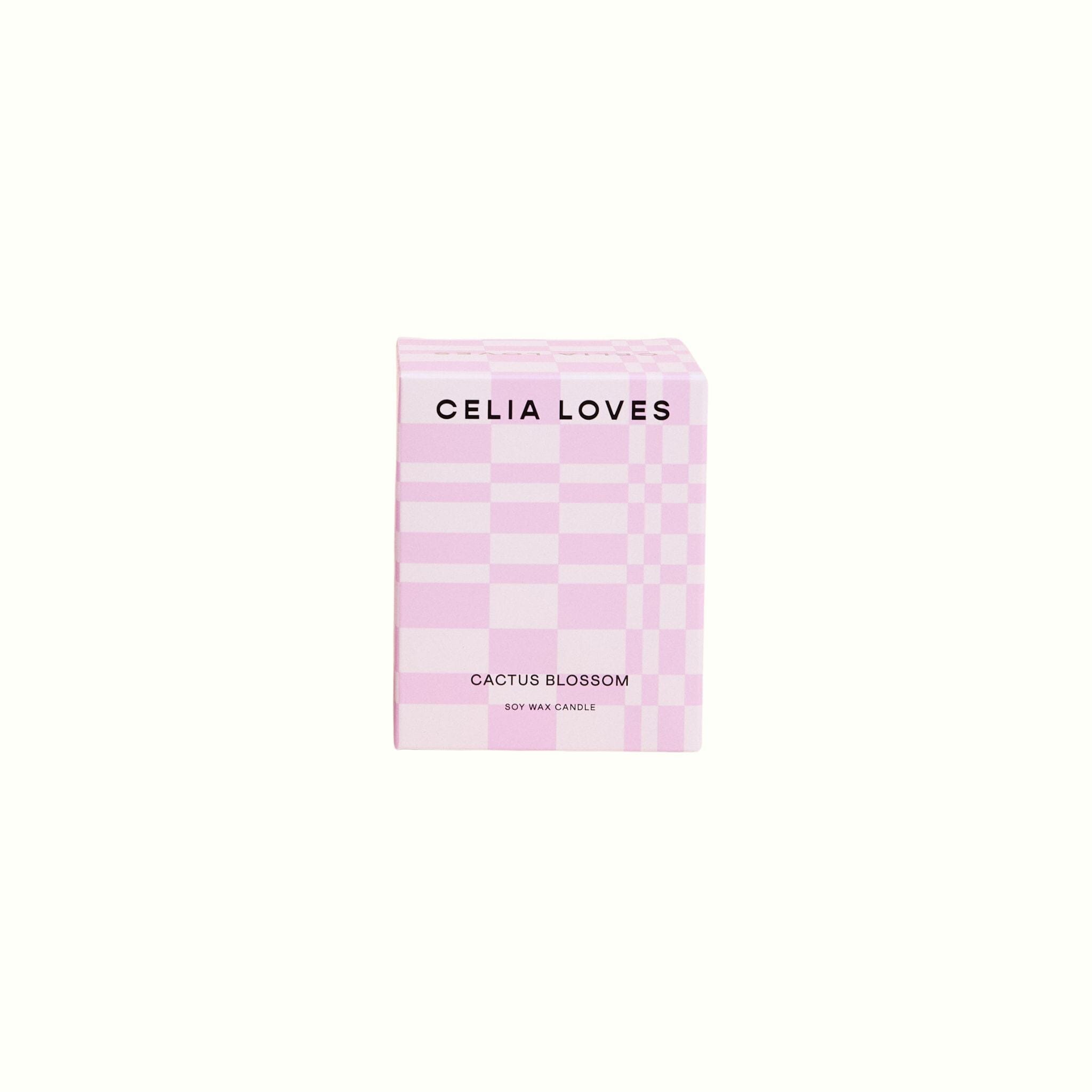 Cactus Blossom Candle 195g - Celia Loves - Poppy Rose Flowers Brisbane