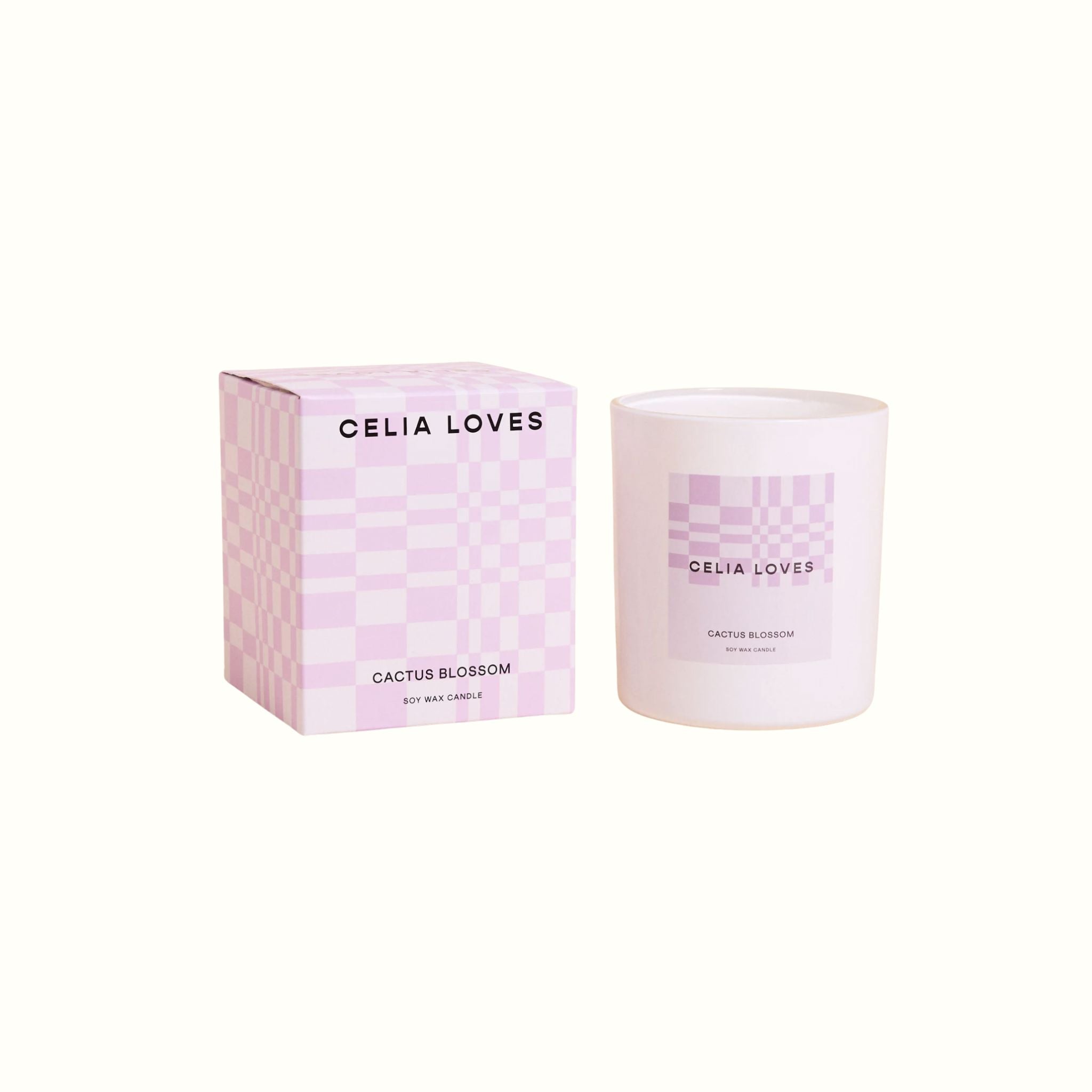 Cactus Blossom Candle 395g - Celia Loves - Poppy Rose Flowers Brisbane