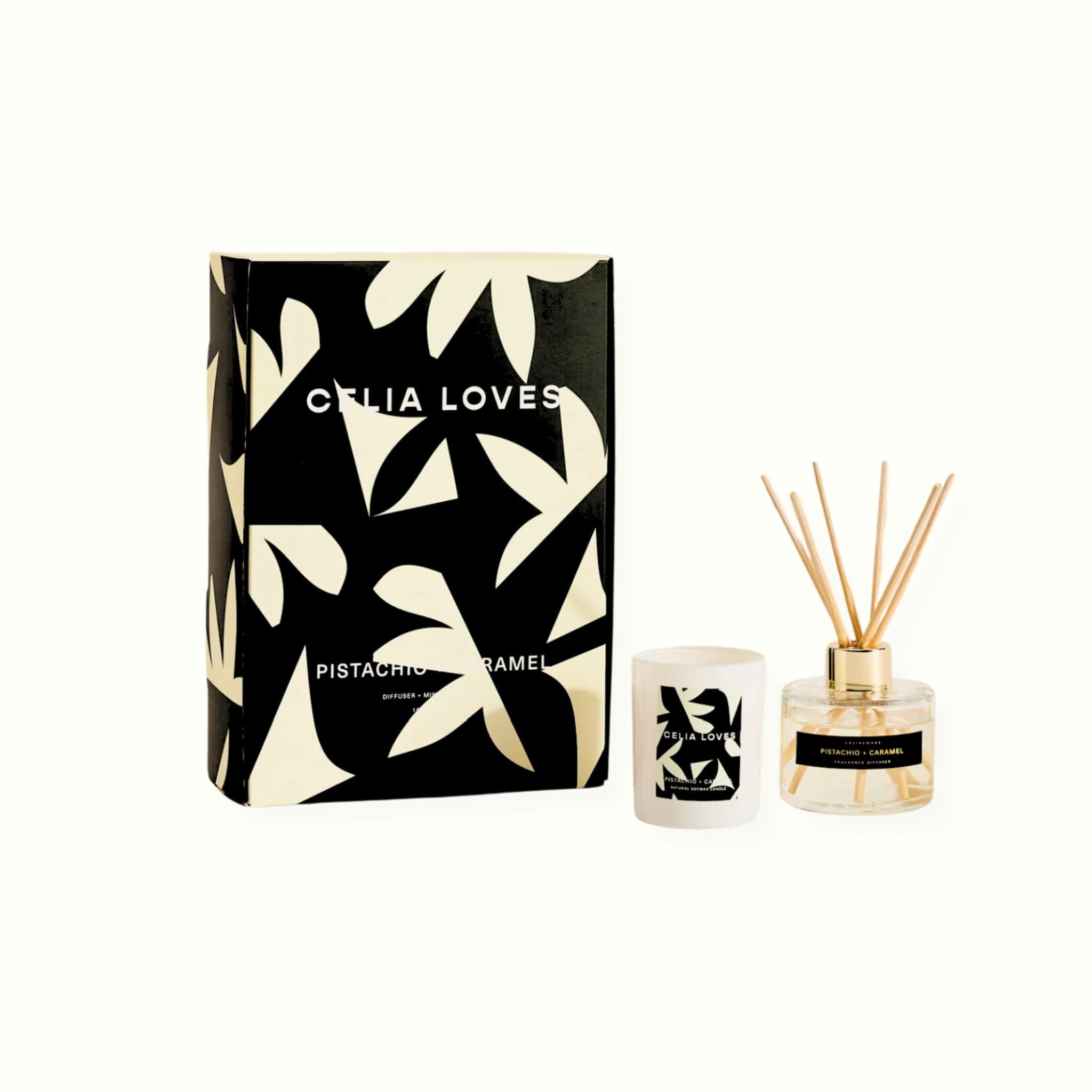 Candle & Diffuser Set - Celia Loves - Poppy Rose Flowers Brisbane