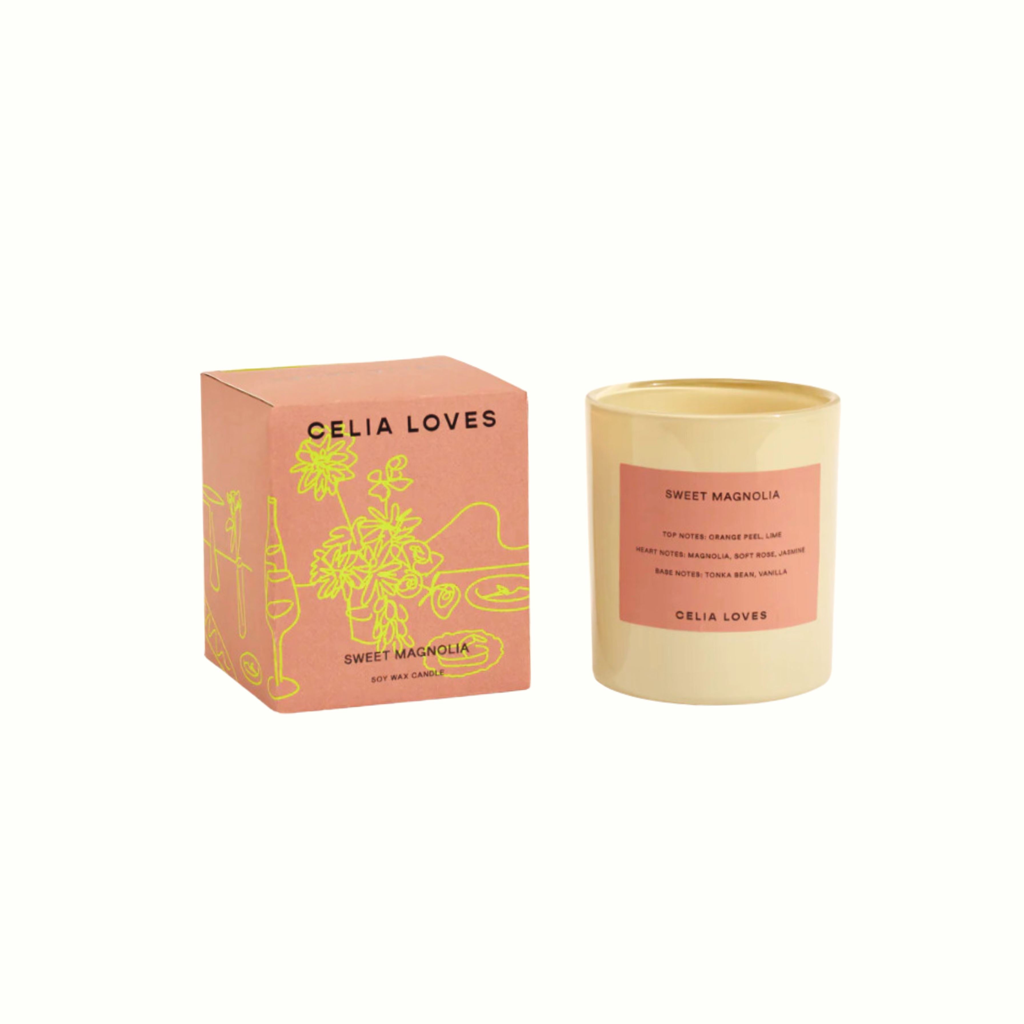 Celia Loves Candle - Celia Loves - Poppy Rose Flowers Brisbane