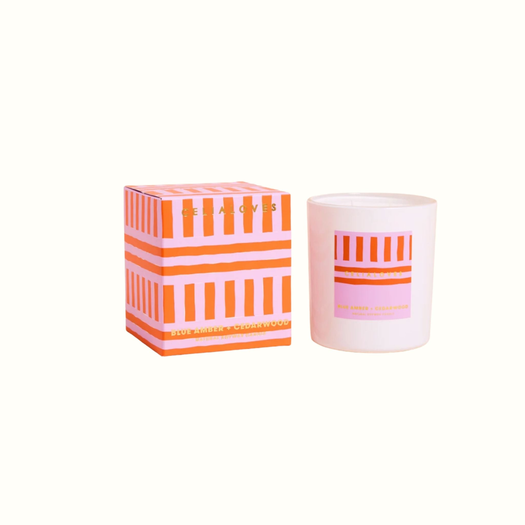 Celia Loves - Large Candle - Celia Loves - Poppy Rose Flowers Brisbane