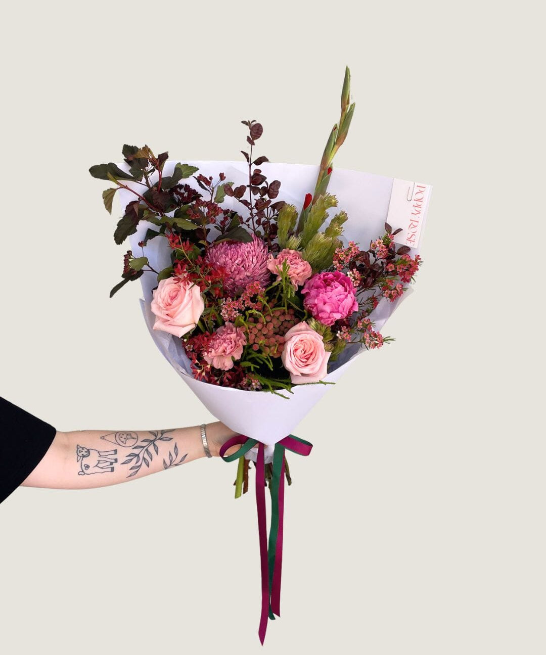 Christmas Bouquet Medium - Poppy Rose - Poppy Rose Flowers Brisbane