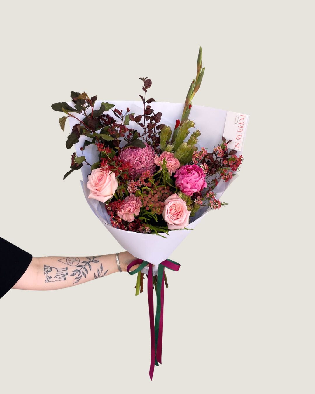 Christmas Bouquet Medium - Poppy Rose - Poppy Rose Flowers Brisbane