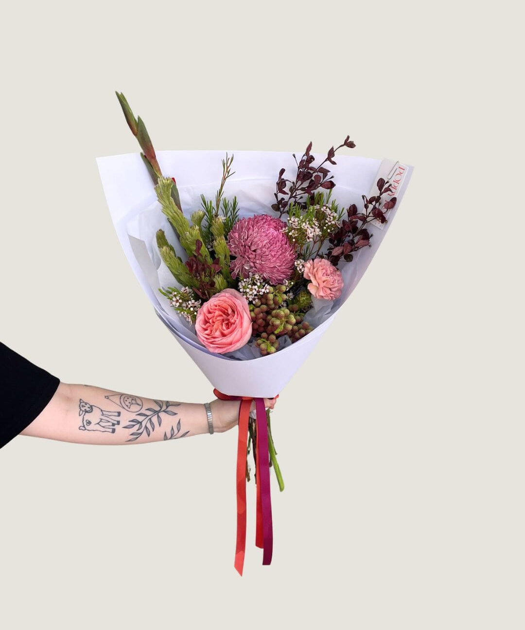 Christmas Bouquet Small - Poppy Rose - Poppy Rose Flowers Brisbane