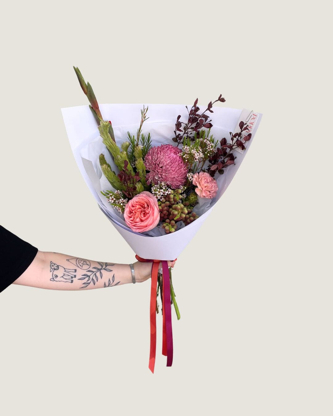 Christmas Bouquet Small - Poppy Rose - Poppy Rose Flowers Brisbane