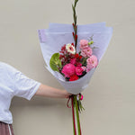 Christmas Colour Bouquet (Mon 23 Dec) - My Store - Poppy Rose Flowers Brisbane