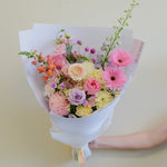 Colour Bouquet - Poppy Rose - Poppy Rose Flowers Brisbane