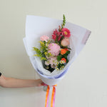 Colour Bouquet - Poppy Rose - Poppy Rose Flowers Brisbane