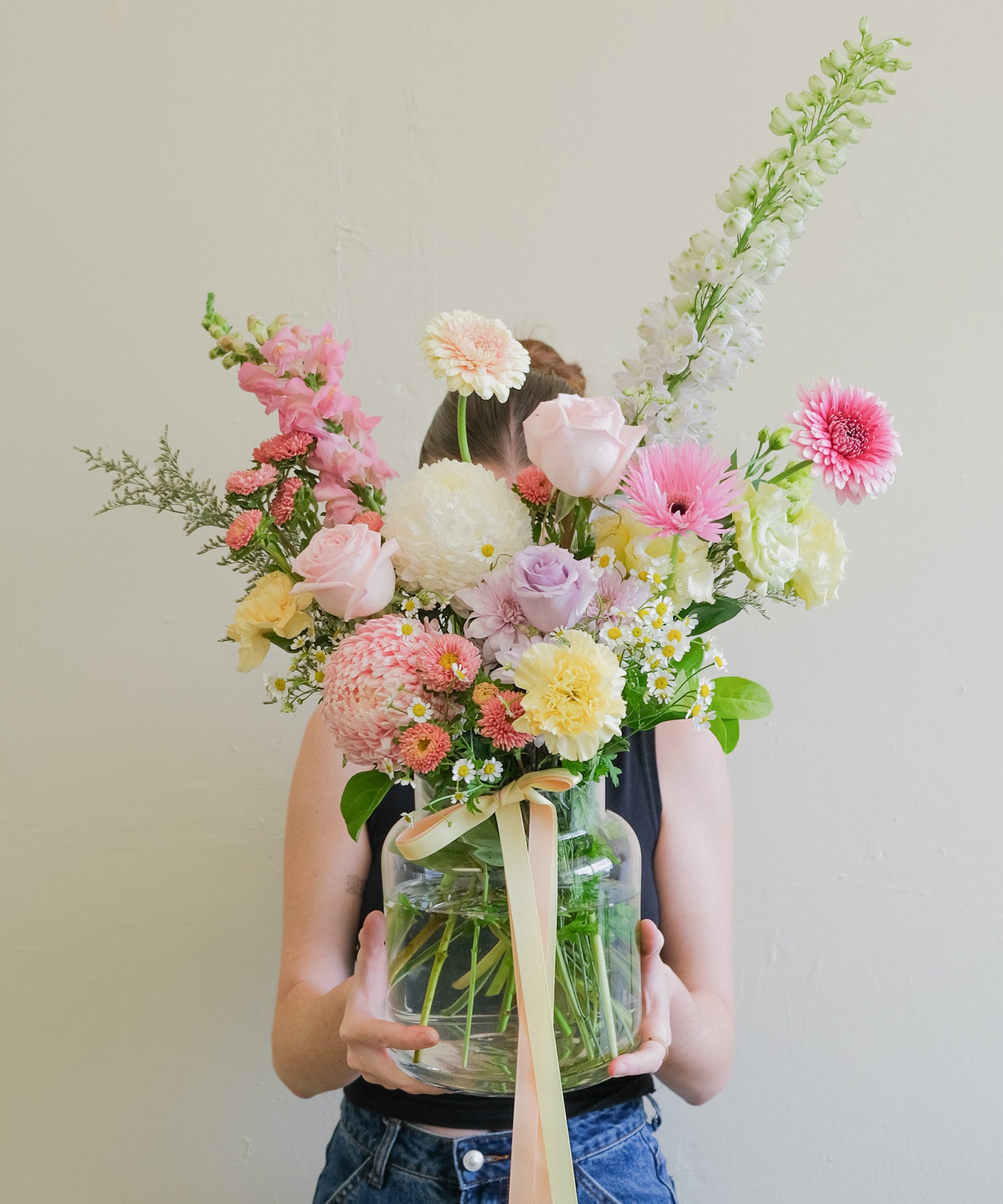 Poppy Rouse Colour Vase - My Store - Poppy Rose Flowers Brisbane