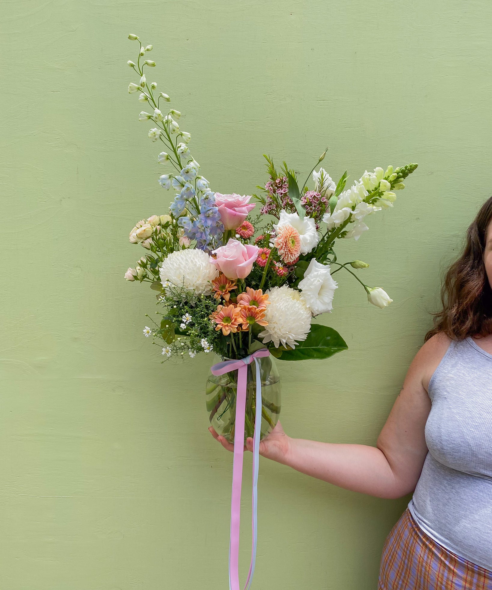 Colour Vase - My Store - Poppy Rose Flowers Brisbane