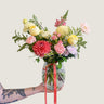 Colour Vase - Poppy Rose - Poppy Rose Flowers Brisbane