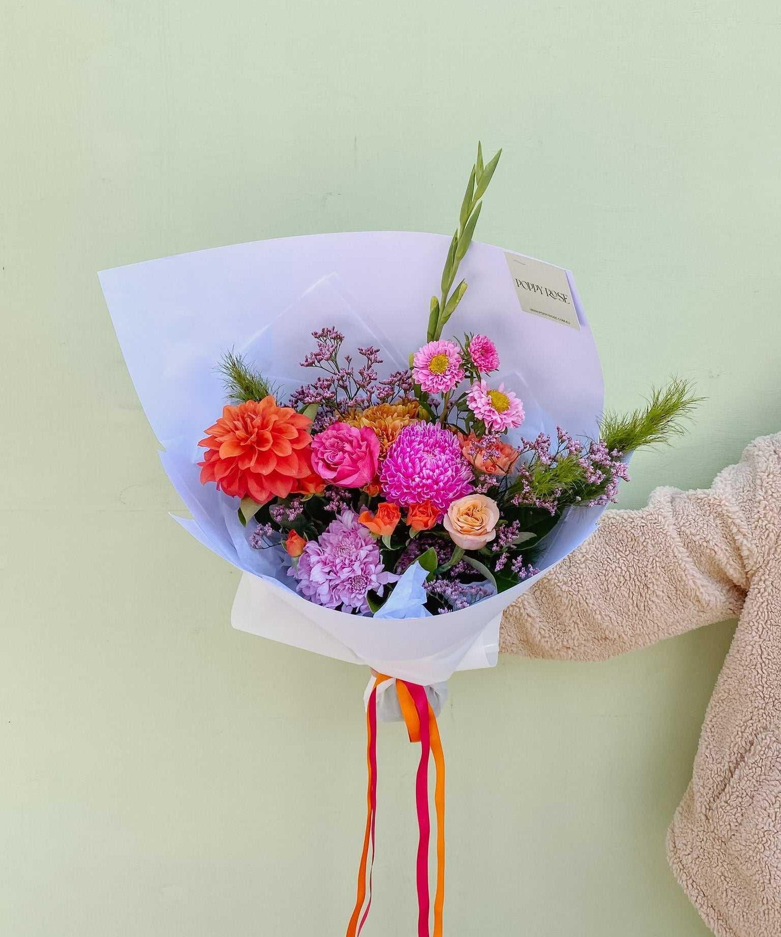 Colourbomb Bouquet - My Store - Poppy Rose Flowers Brisbane