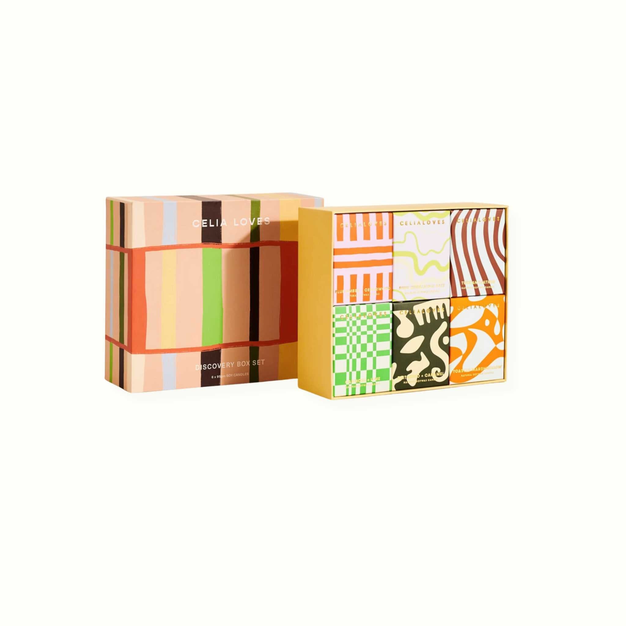 Discovery Box Candle Set - Celia Loves - Poppy Rose Flowers Brisbane