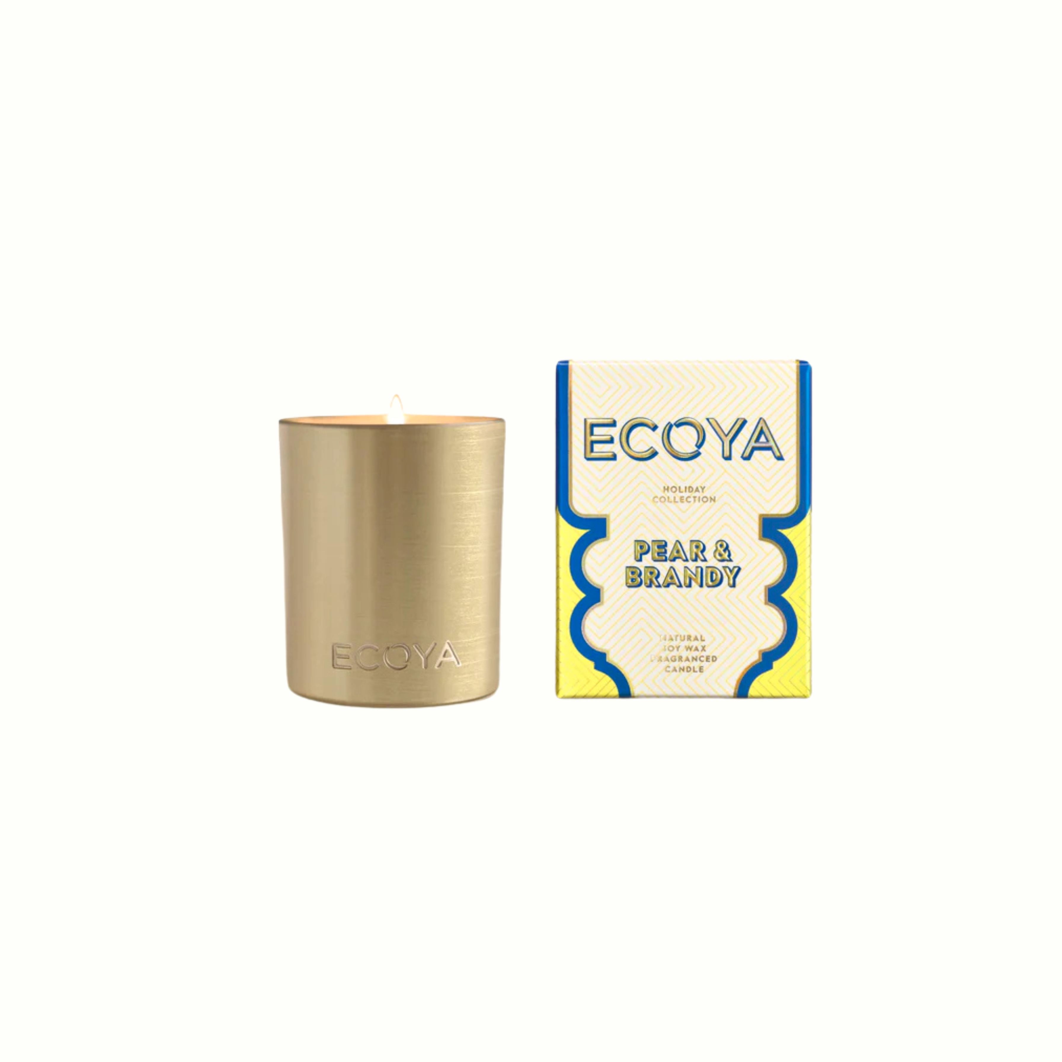 Ecoya Mini Holiday Collection Candle - Ecoya - Poppy Rose Flowers Brisbane