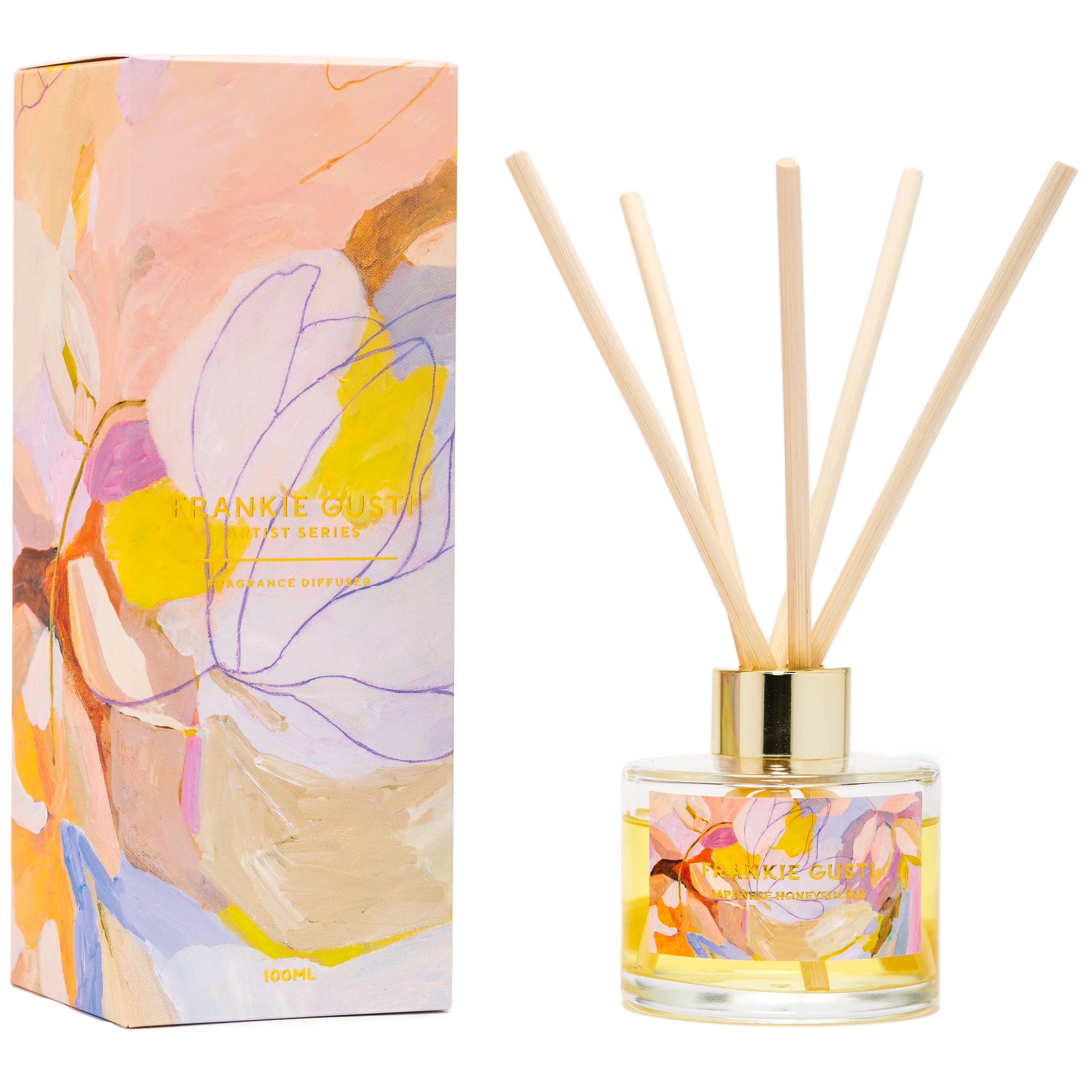 Frankie Gusti - Artist Series Diffuser - Celia Loves - Poppy Rose Flowers Brisbane