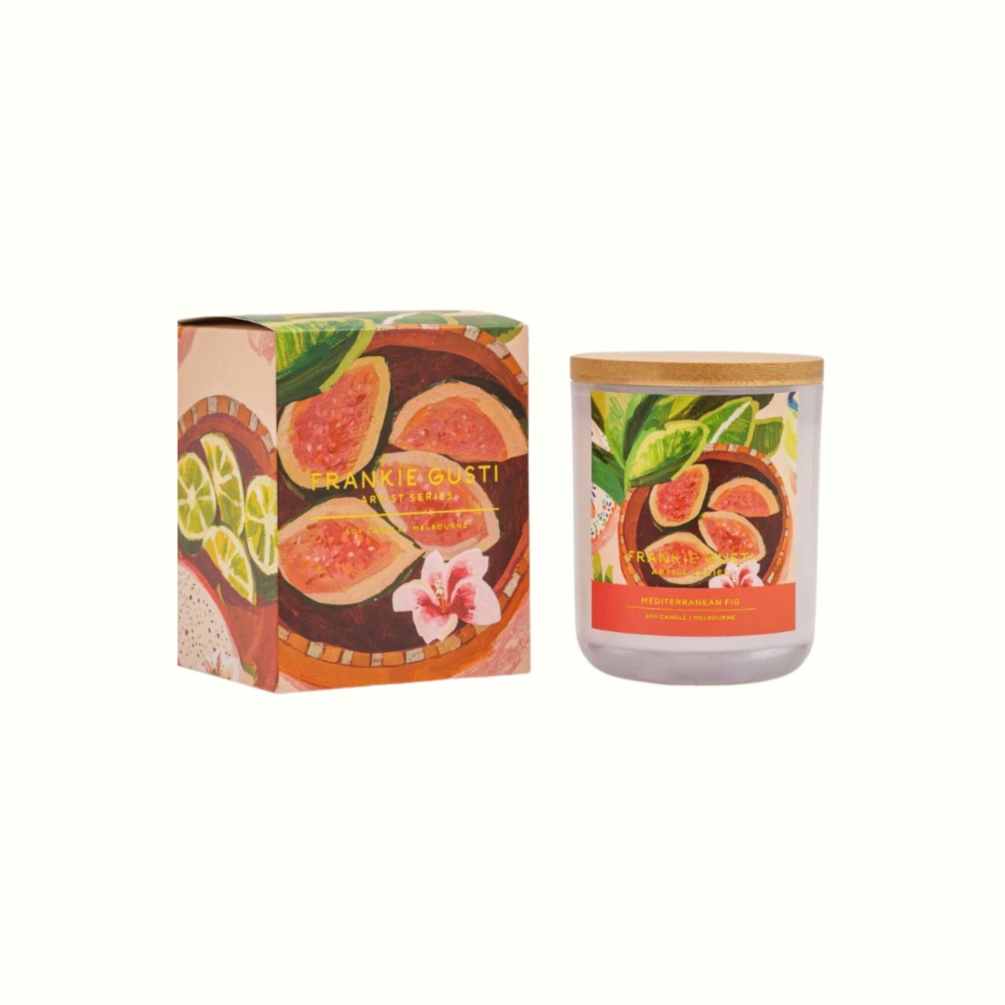 Frankie Gusti Candle Mediterranean Fig - Frankie Gusti - Poppy Rose Flowers Brisbane