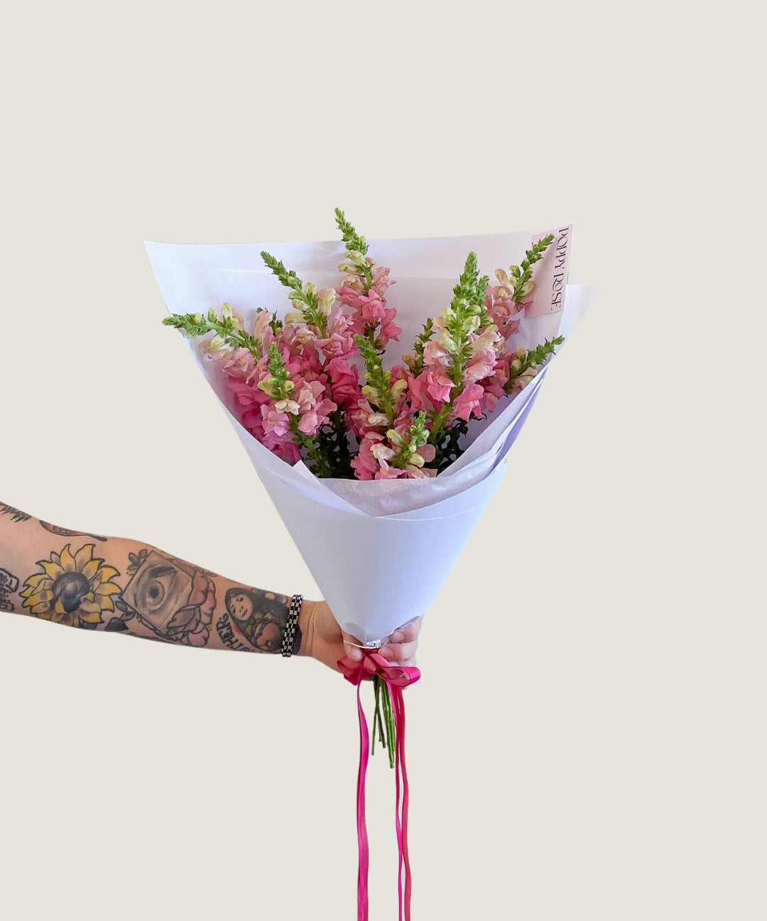 Local Snapdragons - Poppy Rose - Poppy Rose Flowers Brisbane
