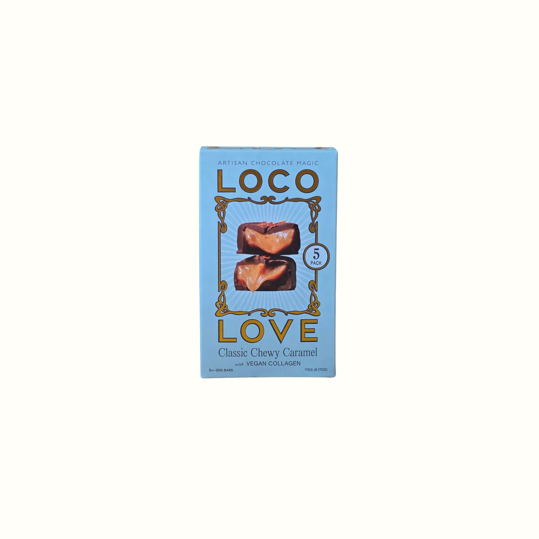 Loco Love - Classic Chewy Caramel - Fives - Loco Love - Poppy Rose Flowers Brisbane