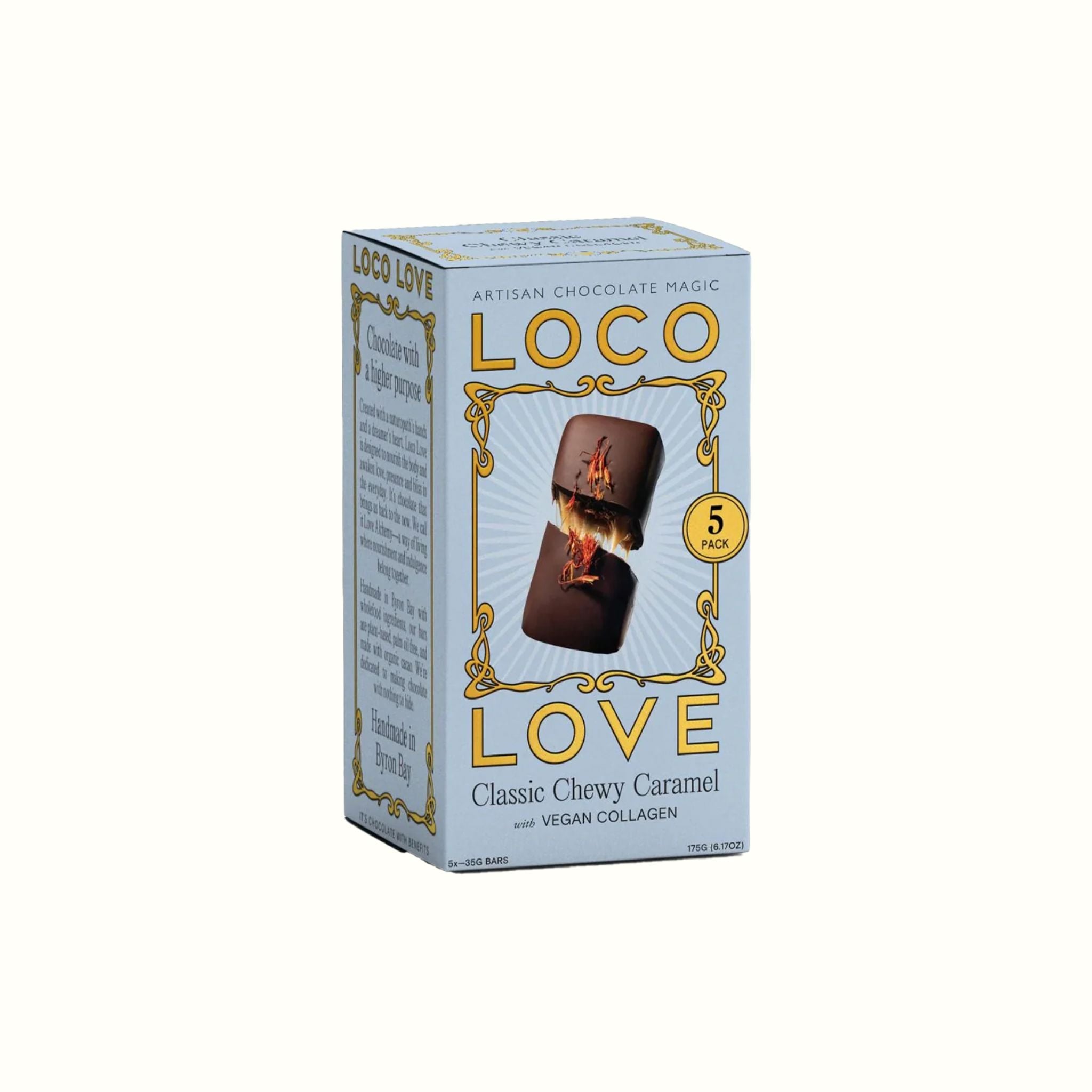 Loco Love - Classic Chewy Caramel - Fives - Loco Love - Poppy Rose Flowers Brisbane