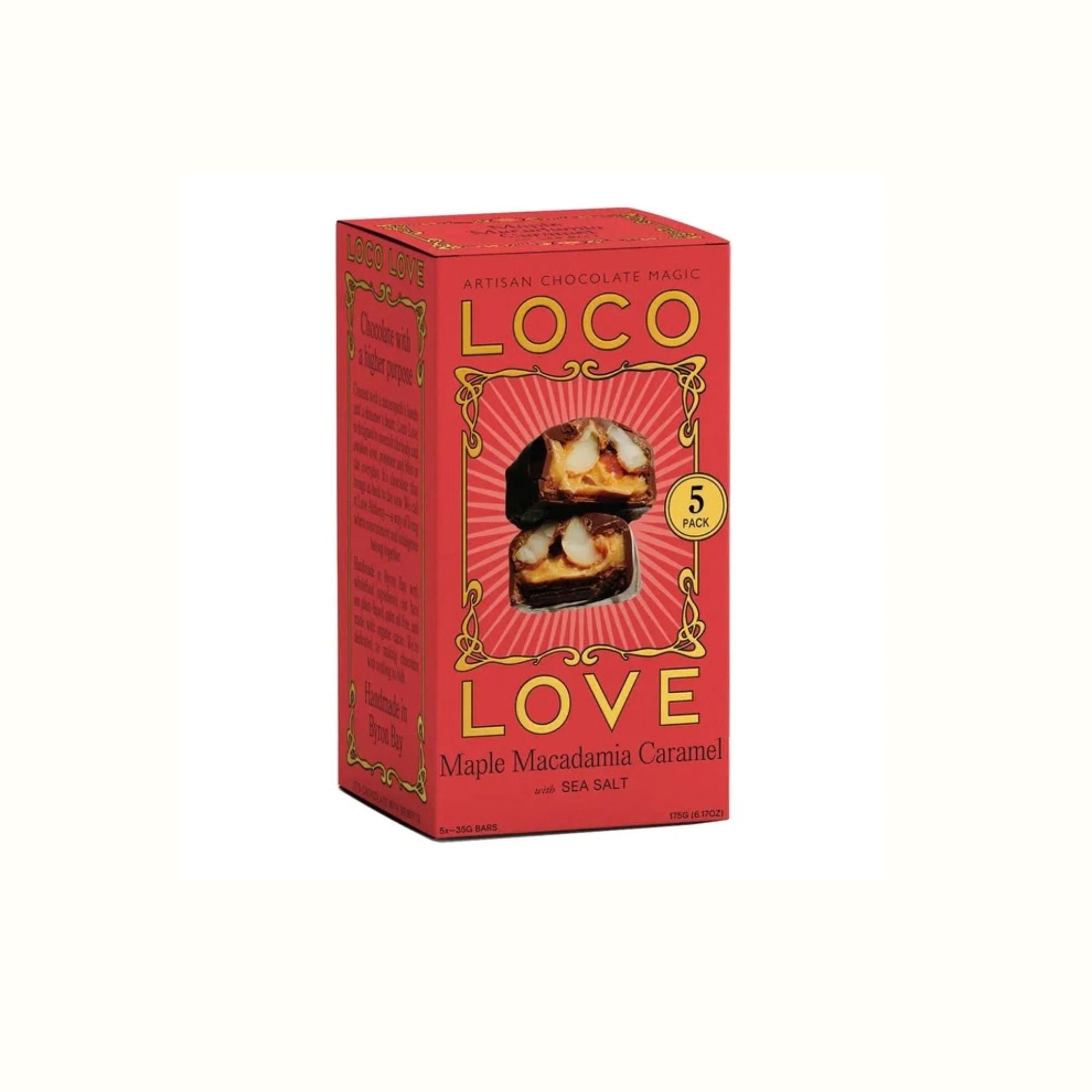 Loco Love - Classic Chewy Caramel - Fives - Loco Love - Poppy Rose Flowers Brisbane