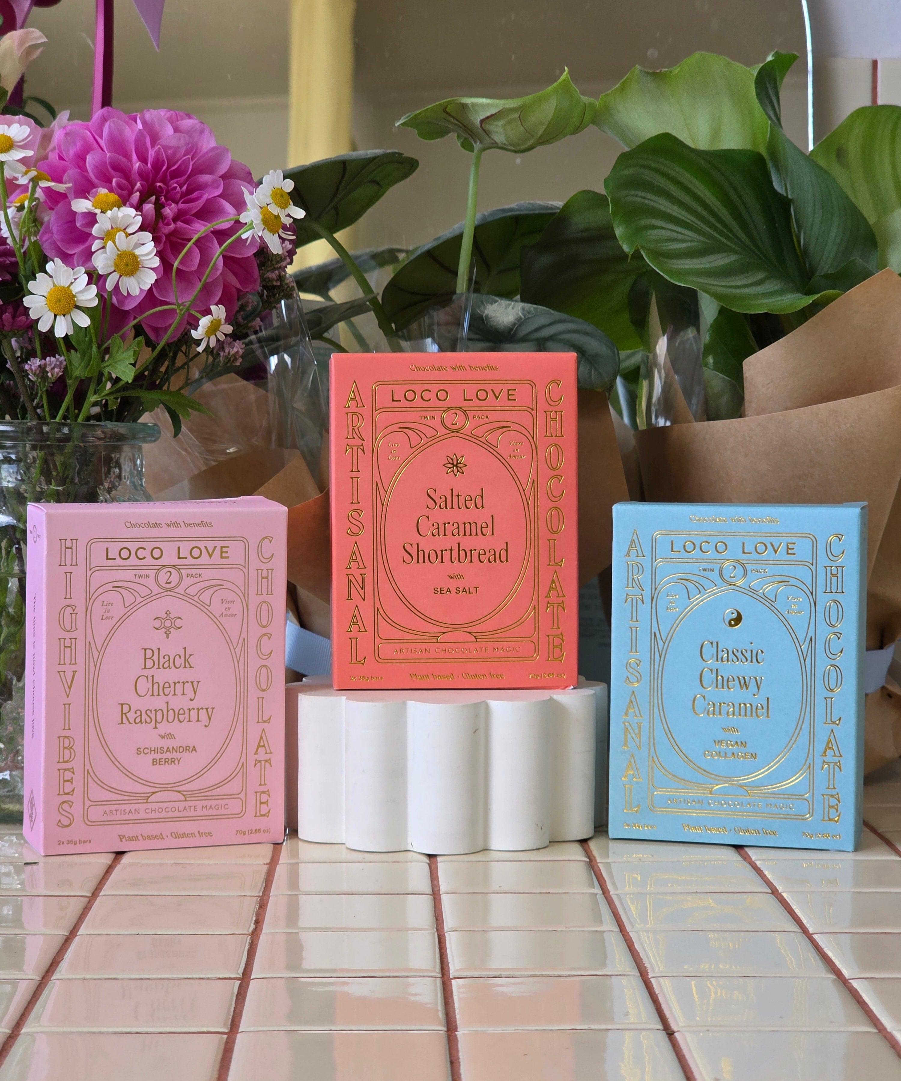 Loco Love - Salted Caramel Shortbread - Twin - Loco Love - Poppy Rose Flowers Brisbane