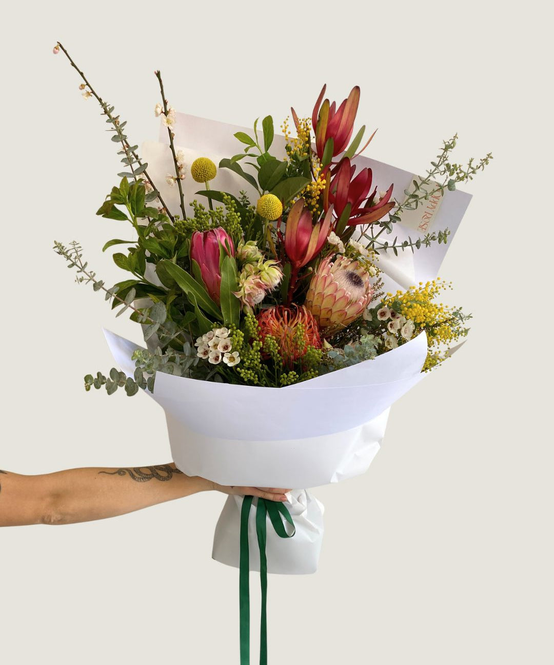 Native Bouquet - Poppy Rose - Poppy Rose Flowers Brisbane