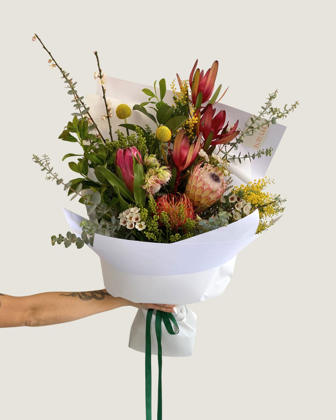 Native Bouquet - Poppy Rose - Poppy Rose Flowers Brisbane