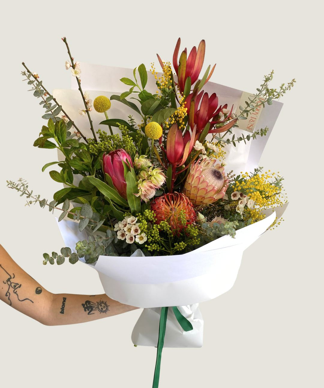 Native Bouquet - Poppy Rose - Poppy Rose Flowers Brisbane