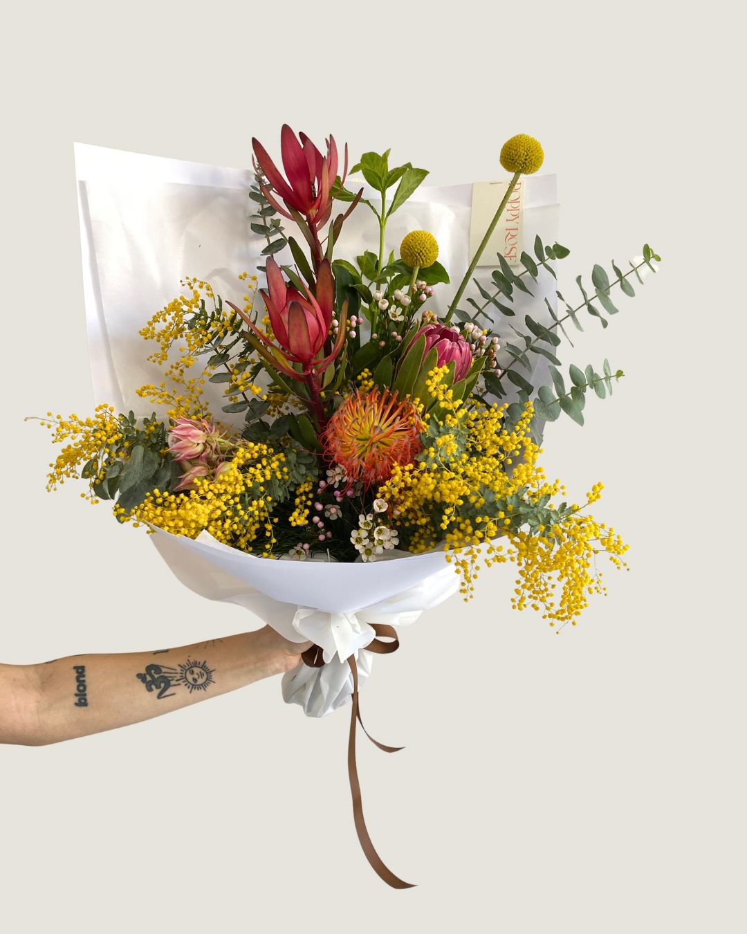 Native Bouquet - Poppy Rose - Poppy Rose Flowers Brisbane