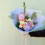 Pastel Pop Bouquet Flowers Poppy Rose Medium 