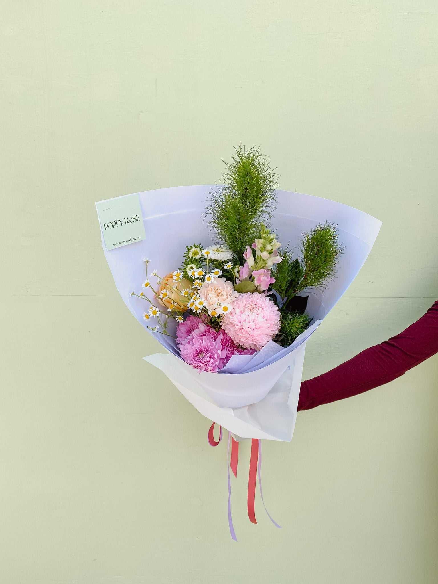 Pastel Pop Bouquet - Poppy Rose - Poppy Rose Flowers Brisbane