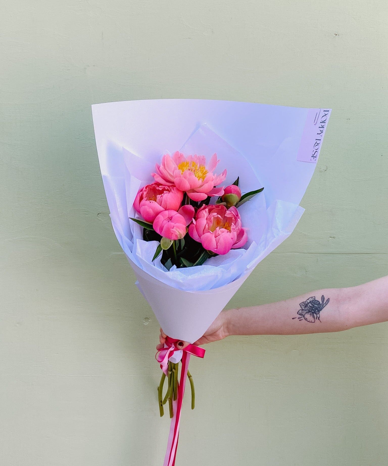 Peonies - Poppy Rose - Poppy Rose Flowers Brisbane