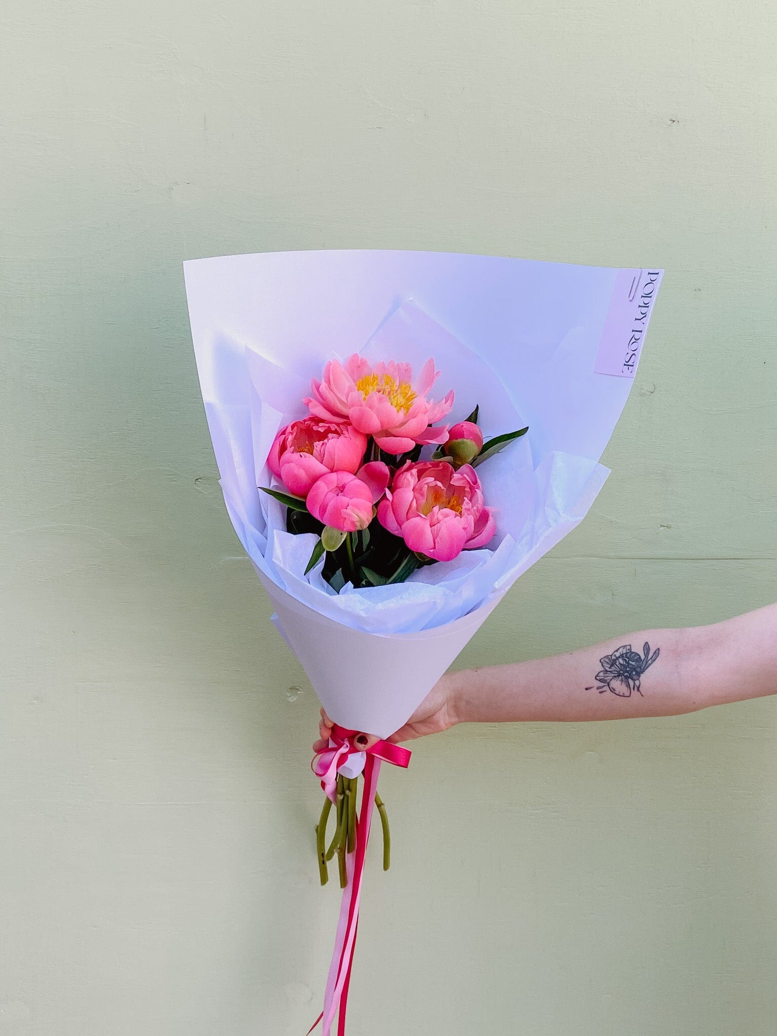 Peonies - Poppy Rose - Poppy Rose Flowers Brisbane