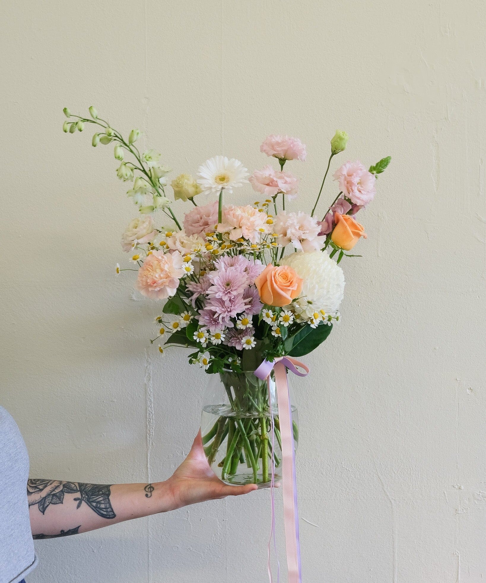 Poppy's Choice Vase - Poppy Rose - Poppy Rose Flowers Brisbane