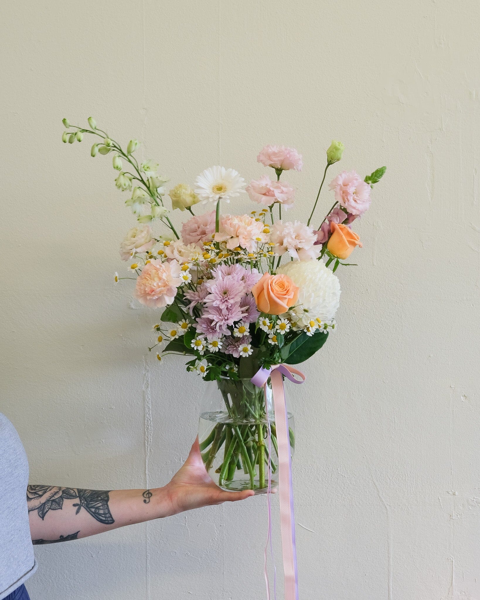 Poppy's Choice Vase - Poppy Rose - Poppy Rose Flowers Brisbane