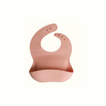 Rommer Silicone Bib - Poppy Rose - Poppy Rose Flowers Brisbane