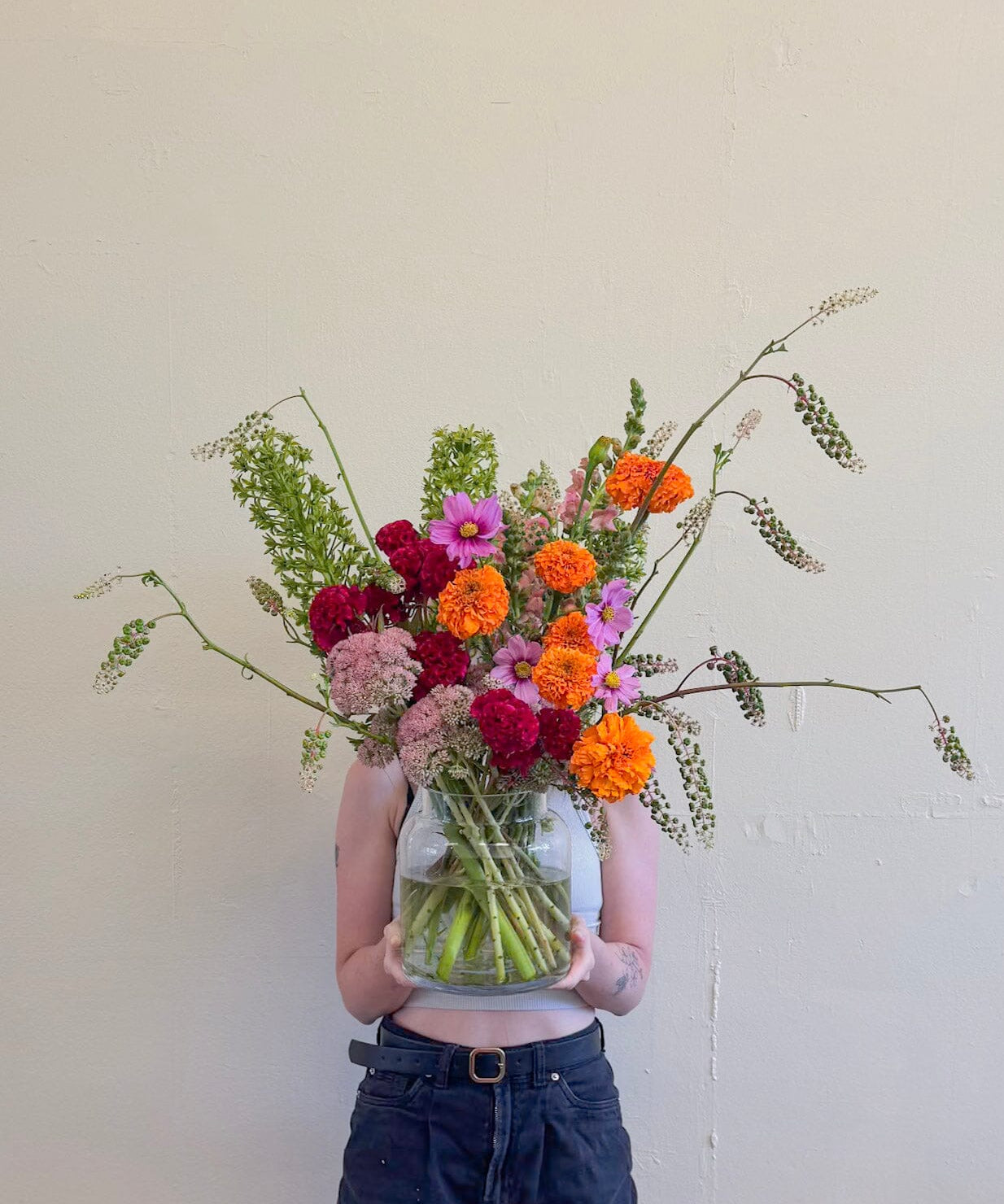 Seasonal Vase - Poppy Rose - Poppy Rose Flowers Brisbane