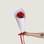 Single Red Rose - Poppy Rose - Poppy Rose Flowers Brisbane